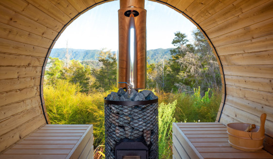 holiday house with sauna