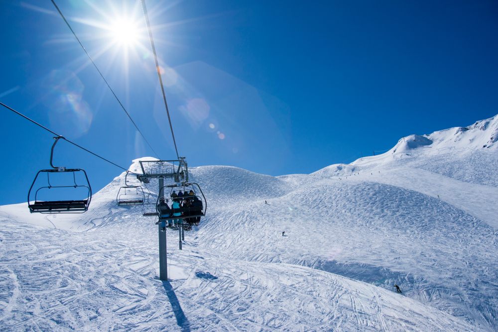 Familiy ski resort the La Plagne